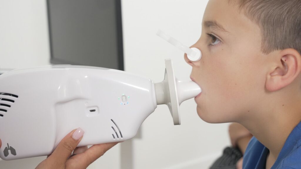 Lung testing for children as young as 4 years old.